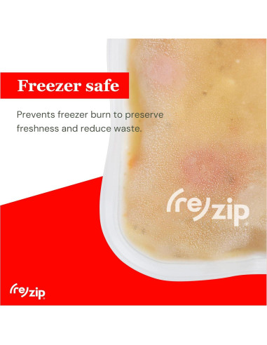 Kit de Bolsas Reutilizables re)zip 3 Piezas Apto Congelador Aqua
