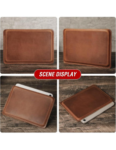 Funda de Cuero para Tableta 8.3" CataPurus Marrón Vintage 2