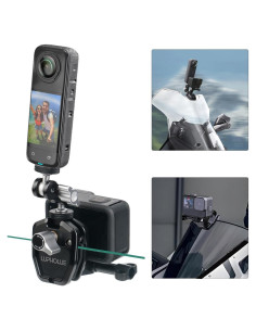 Soporte de Parabrisas para Motocicleta Lupholue Largo