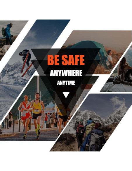 Manta de Emergencia Frelaxy 2 Paquete - Extra Gruesa 210.82x152.4 cm