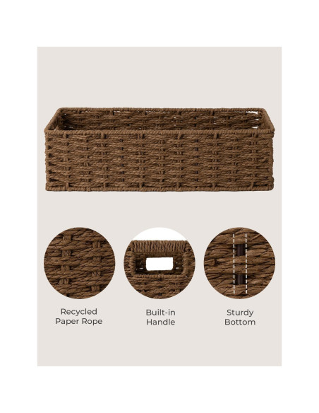 Bandeja organizadora para inodoro StorageWorks 36.2x17.1 cm