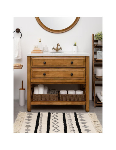 Bandeja organizadora para inodoro StorageWorks 36.2x17.1 cm