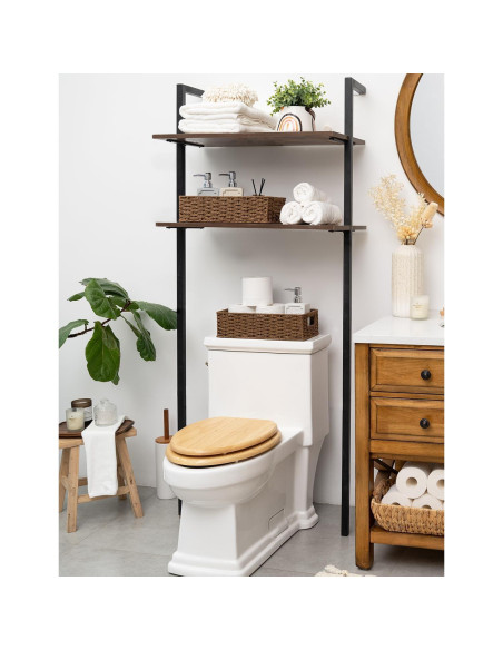 Bandeja organizadora para inodoro StorageWorks 36.2x17.1 cm