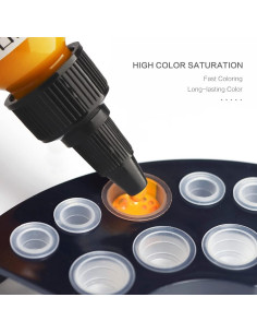 Set de Tintas para Tatuajes Tuffking 7 Colores 30ml 2