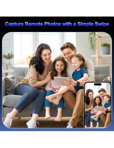 Anillo Inteligente de Salud Evelame R11 Negro IP68 Control Gestos