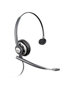 Auricular Plantronics EncorePro 710 con cable, Negro, 54g