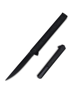 Cuchillo Plegable CEO HUAAO con Hoja Negra de Acero 8Cr13Mov