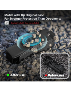 Funda Protectora para DJI Osmo Pocket 3 STARTRC - 3 Ranuras Filtros 2