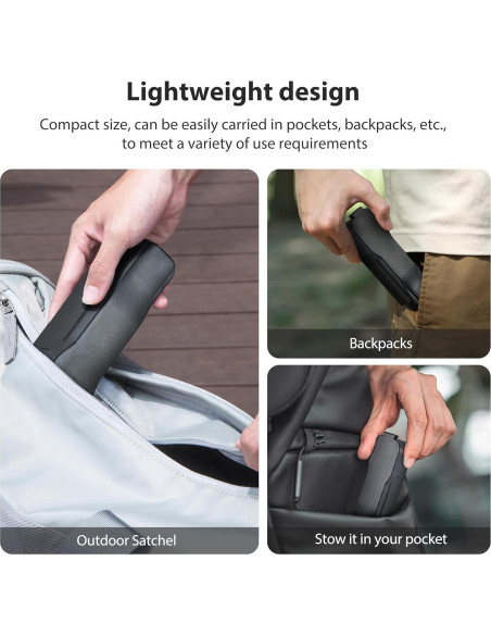 Funda Protectora para DJI Osmo Pocket 3 STARTRC - 3 Ranuras Filtros