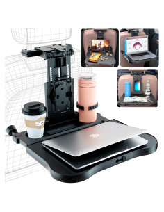 Mesa de bandeja trasera de coche AUEOTUAR OA1803 plegable