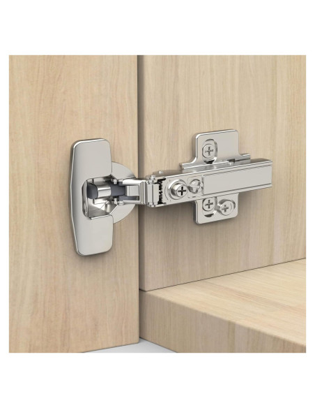 Paquete de 10 Bisagras Ocultas Chibery Cierre Suave 105