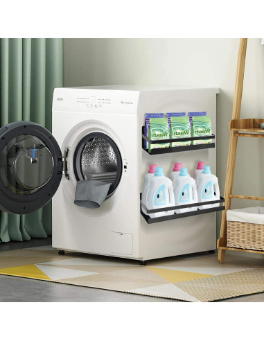 Estante de Especias Magnético Uten - 2 Piezas, Ahorra Espacio