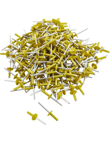 Remaches de Cabeza Explosiva Negra Speedway Motors 250 Pzas