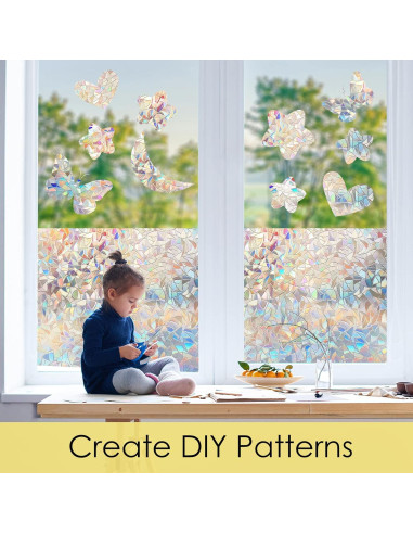 Película de Privacidad Arcoíris STATINT 0.87 m Vinilo UV