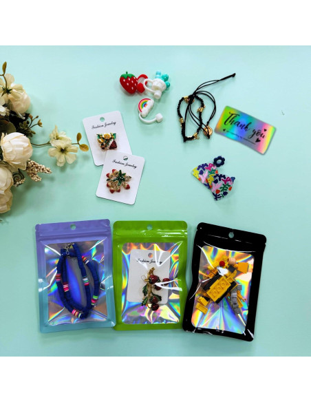 Bolsas Mylar Reutilizables Sylvia Flower 300 Pcs 10x15 cm