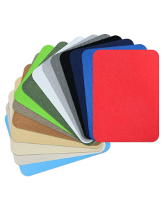 15 Piezas Parches de Tela Algodón Multicolores Guokuai 7.5x10.5cm