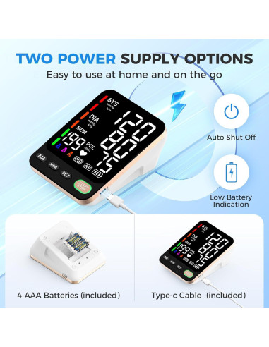 Monitor de Presión Arterial ShenZhen GoodlyMed A02-BE 2 Manguitos