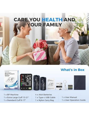 Monitor de Presión Arterial ShenZhen GoodlyMed A02-BE 2 Manguitos