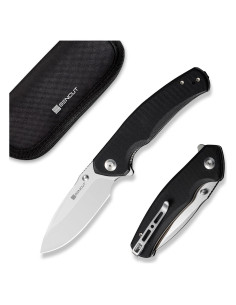 Cuchillo de Bolsillo SENCUT S20066-1 Plegable D2 8.84 cm Negro