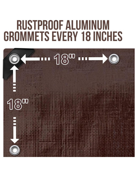 Lona de Polietileno 12mil Cartman 1.83x2.44m Impermeable