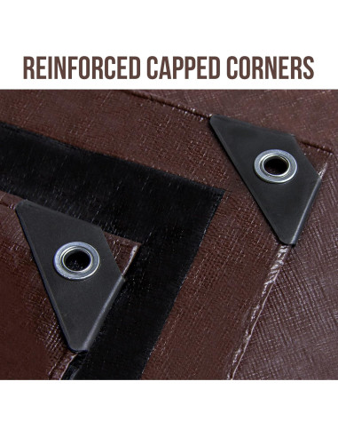 Lona de Polietileno 12mil Cartman 1.83x2.44m Impermeable