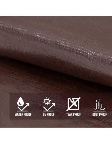 Lona de Polietileno 12mil Cartman 1.83x2.44m Impermeable