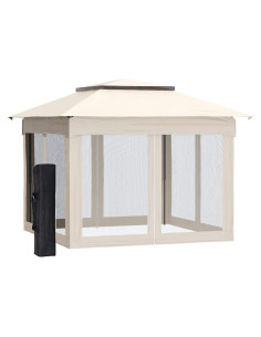 Carpa Plegable AnhuaUSA 3.25x3.25m con Malla y Bolsa