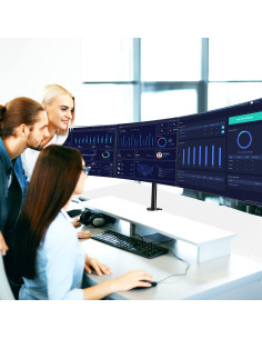 Soporte de Escritorio para Triple Monitor Suptek MD6463 Ajustable 2