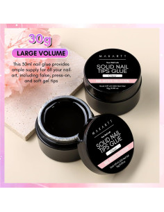 Gel de Pegamento para Uñas Makartt D-Clear 15ml x2 - Fuerte y Flexible 2