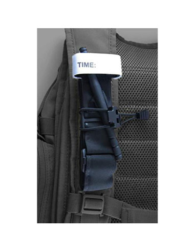 Clips Molle Tácticos AZB - 4 Piezas Nylon Negro