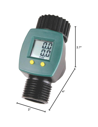 Medidor de Agua P3 International P0550 LCD Resistente al Agua