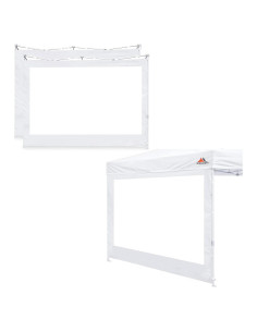 Ventana Lateral Transparente SCOCANOPY para Carpa 10x10 - Paquete de 3