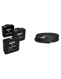 Micrófono Inalámbrico RDE Wireless GO II + Cable SC19 1.5m