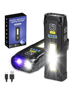 Linterna UV 365nm DARKBEAM Recargable USB C Mini EDC