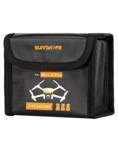 Bolsa de Seguridad CAPART para Baterías DJI Mini 4 Pro - Grande