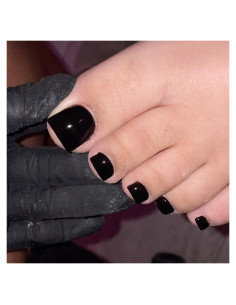 Kit de Uñas de los Pies Presionadas Cortas Bellelfin 120pcs