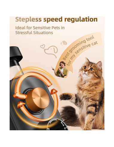 Aspiradora para Perros Buenkee 14000Pa 4.5L Bajo Ruido