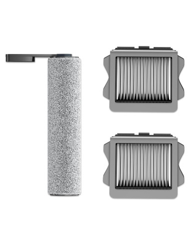 Rodillos y Filtros Reemplazo Tineco S5 - 1 Cepillo y 2 Filtros