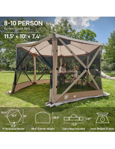 Tienda Pop Up EVER ADVANCED 3.5x3.5m para 8-10 Personas 2