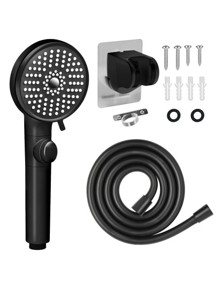 Cabezal de Ducha para RV FOCSPROD con Manguera 152 cm 5 Modos Cabezal de Ducha para RV FOCSPROD con Manguera 152 cm 5 Modos
