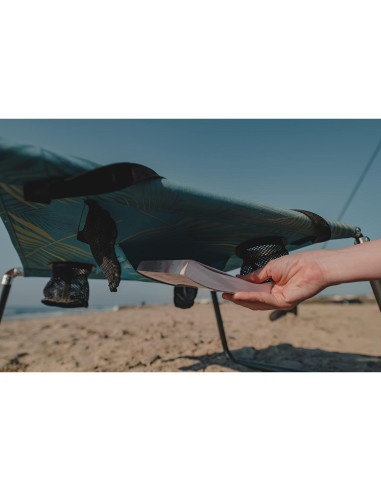 Mesa de Playa Portátil Neso Frondas Aqua 58.4x53.3 cm