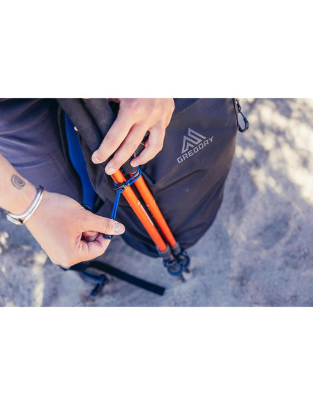 Mochila de senderismo Gregory Kiro 20L Negro Alpino 50cm