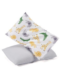 Fundas de Almohada TILLYOU para Niños 33x46 cm Paquete de 2