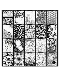 Mumufy 20 Carpetas de Relieve para Tarjetas DIY Clásico