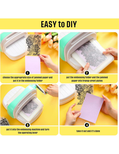 Mumufy 20 Carpetas de Relieve para Tarjetas DIY Clásico