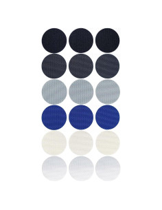 Parche Circular para Zapatos Nomorhols - 18 Agujeros, 6 Colores