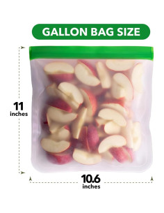 Bolsas Reutilizables para Congelador GREENZLA 8 Unidades 30.28L 2