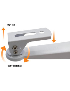 Soporte de Cámara de Seguridad para Proyector Mini NVRTTRR Blanco 2