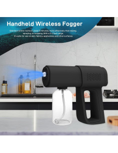 Nebulizador Desinfectante Inalámbrico Svkipibe K5 380ml 2