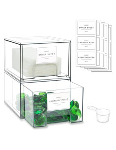 Organizadores de Almacenamiento Rolheit 2 Piezas para Lavadero